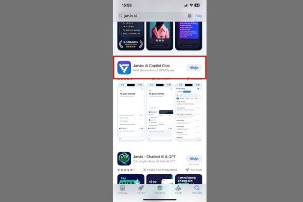 Nhấn “Cài đặt”