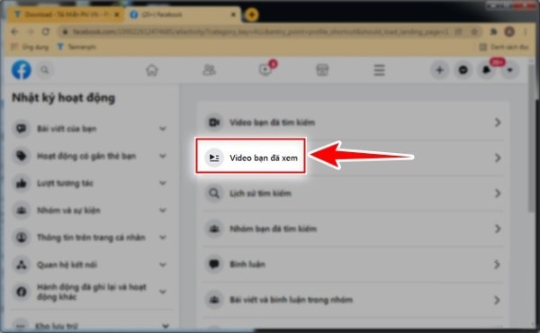 Chọn Video bạn đã xem
