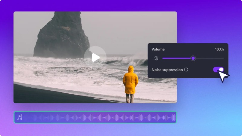 khử tiếng ồn trong video