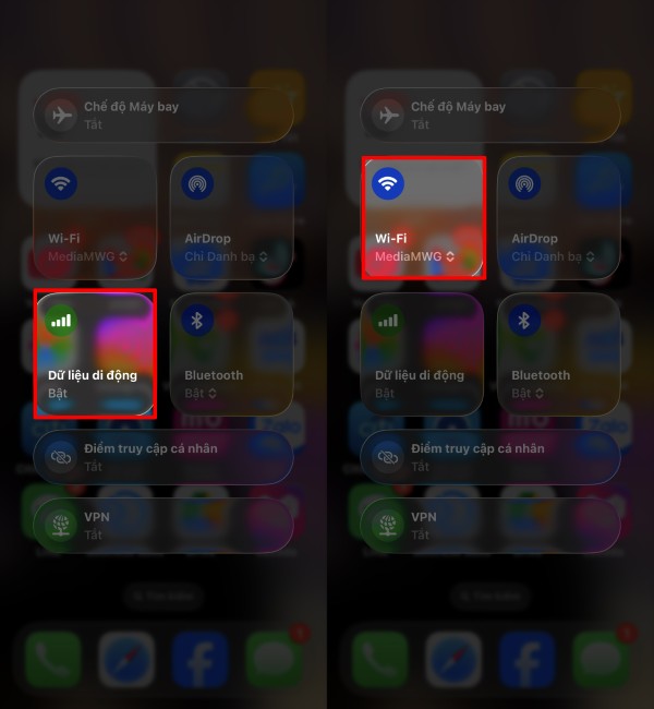 Ưu tiên sử dụng Wi-Fi và tắt dữ liệu di động khi không cần thiết