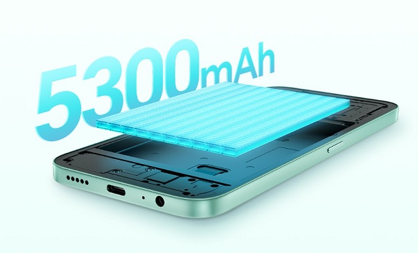 Máy được tích hợp viên pin 5.300 mAh