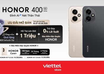 Hotsale mở bán HONOR 400 5G – Đỉnh AI, nét thần thái, nhận ngay bộ quà tặng giới hạn