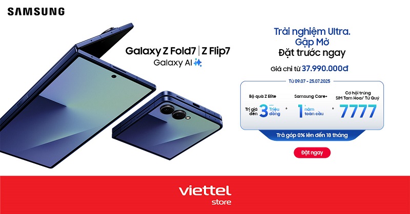 Đặt trước Galaxy Z Fold7 | Z Flip7
