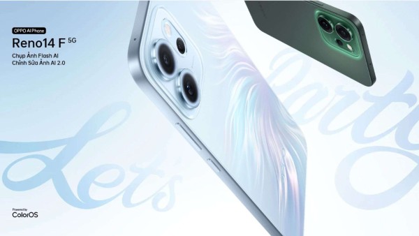 OPPO Reno14 F với mức giá hợp lý dưới 10 triệu hứa hẹn đem lại trải nghiệm toàn diện