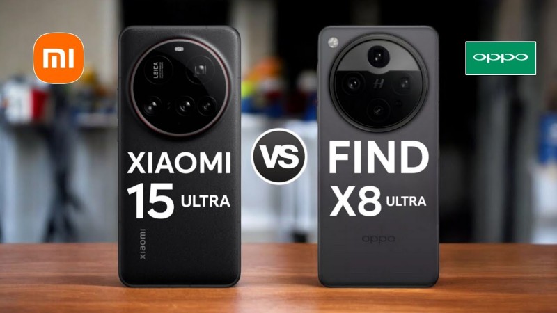 So sánh thiết kế Xiaomi 15 Ultra và Oppo Find X8 Ultra