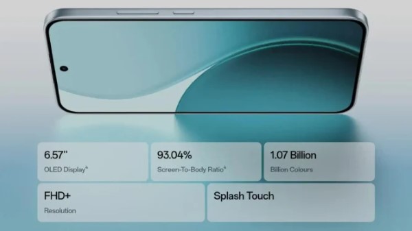 Màn hình AMOLED 6.57 inch, có độ phân giải 2372 x 1080 pixel và tần số quét 120Hz