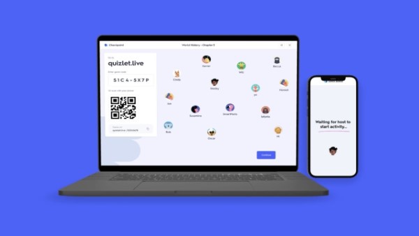 Người dùng đăng ký một tài khoản miễn phí để sử dụng Quizlet
