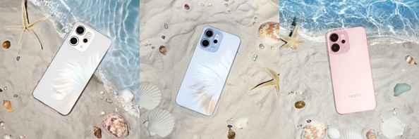 Thiết kế của Reno14 Series bắt mắt với hoạ tiết đuôi cá đa sắc màu