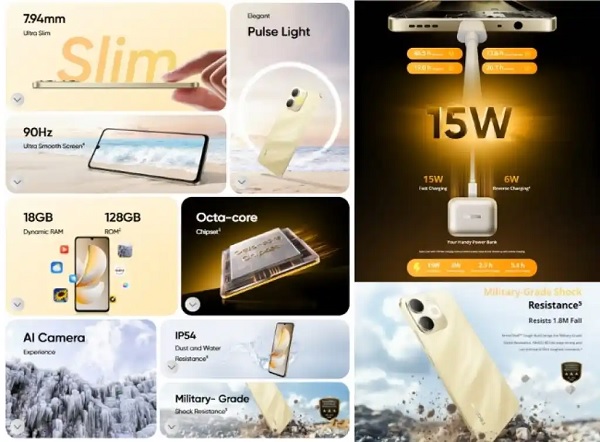 Các tính năng chính của realme Narzo 80 Lite 4G