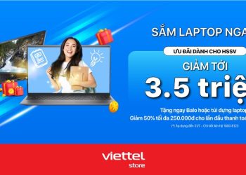 Sắm laptop giảm tới 3,5 triệu đồng