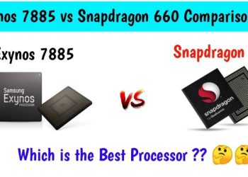 So sánh chip Exynos 7885 vs Snapdragon 660