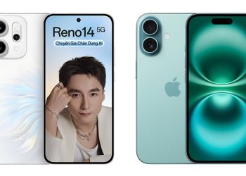 So sánh OPPO Reno14 và iPhone 16
