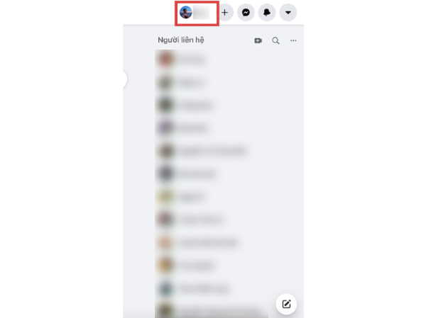 Nhấn vào Trang cá nhân của bạn