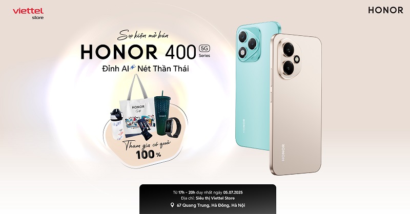 mở bán HONOR 400 Series
