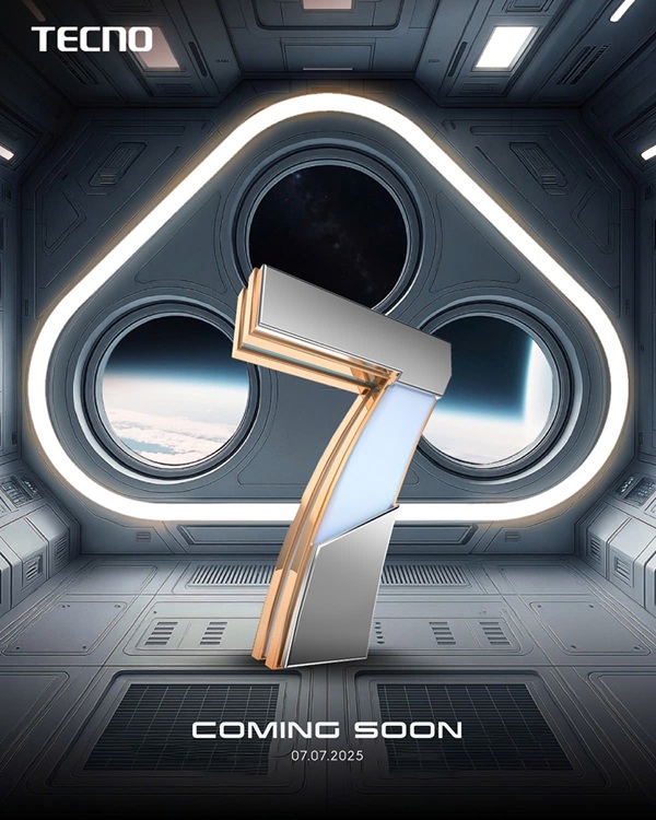 TECNO POVA 7 sẽ được chính thức ra mắt vào ngày 7/7/2025 tại Việt Nam