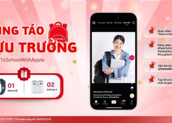 Thể lệ cuộc thi Tiktok Challenge “Cùng Táo tựu trường – Pack to school with Apple