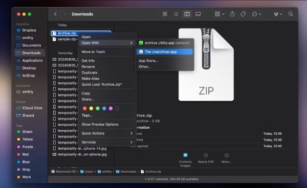 The Unarchiver mang đến nhiều lợi ích thiết thực khi sử dụng
