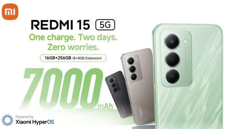 thông số kỹ thuật của Redmi 15 5G