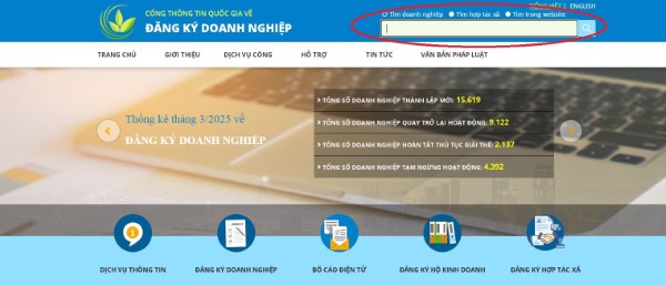 Nhập thông tin cần tra cứu