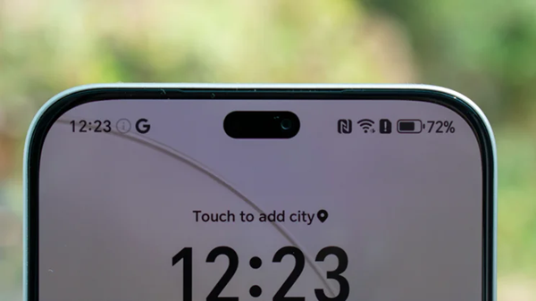 Màn hình có thiết kế dạng viên thuốc độc đáo