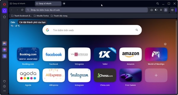 Chọn trình duyệt muốn nhập bookmark, mật khẩu và lịch sử trình duyệt 