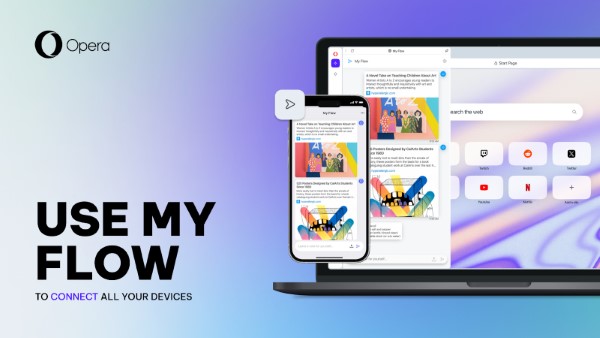 Tính năng Opera Flow 