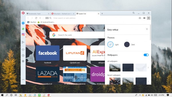 Những lý do nên lựa chọn Opera làm trình duyệt mặc định