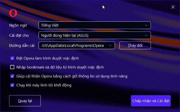 Nhấn Accept and Install 