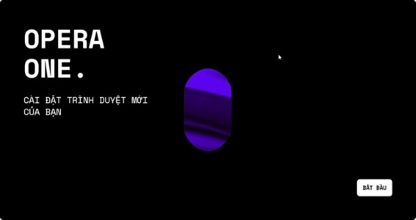 Nhấn nút Start để khởi chạy Opera