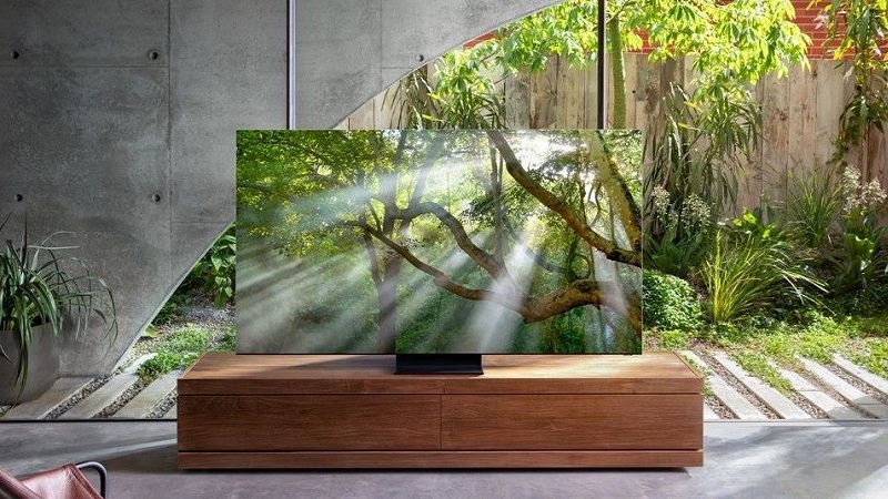 TV không viền có viền màn hình được thiết kế siêu mỏng