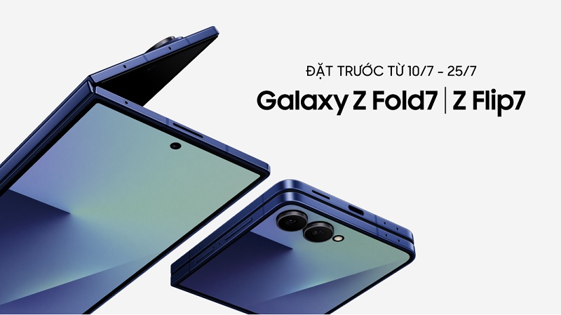 Voucher đặc quyền VIP 2 triệu đồng khi đặt trước Galaxy Z Fold7 | Z Flip7