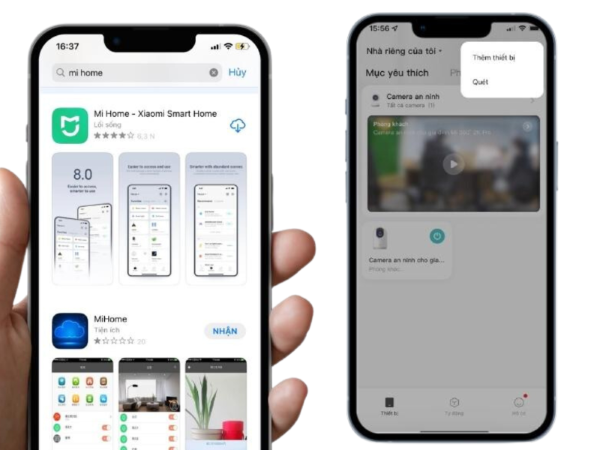 Tải ứng dụng Mi Home về điện thoại