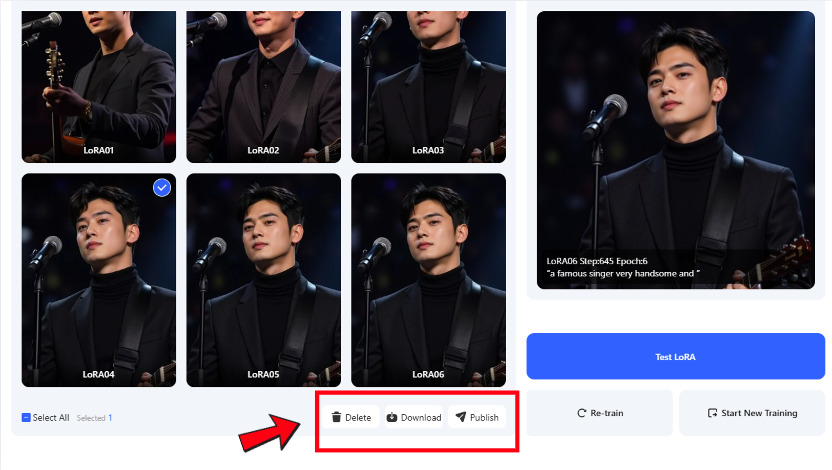 Chọn “Start” để bắt đầu xử lý