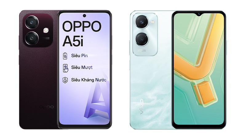 So sánh OPPO A5i và vivo Y18s