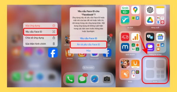 Ẩn và khóa ứng dụng với iOS 18