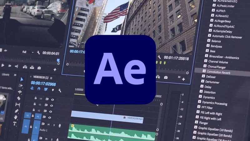 Adobe After Effect là phần mềm đồ họa động và xử lý hiệu ứng hình ảnh của Adobe