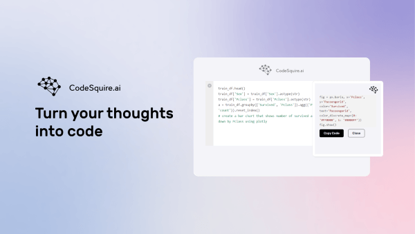 CodeSquire hỗ trợ toàn diện trong việc viết mã 