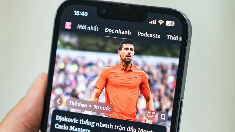 app đọc báo cho iphone