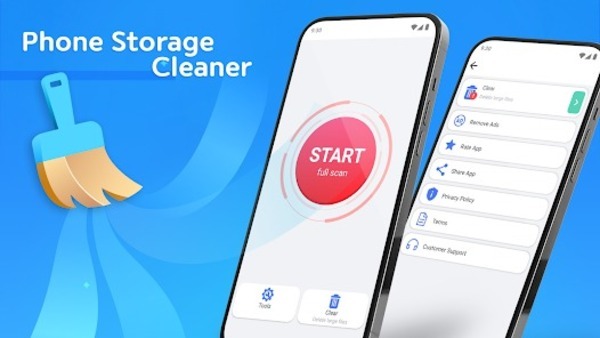 App clean storage tập trung vào việc quản lý và phân tích