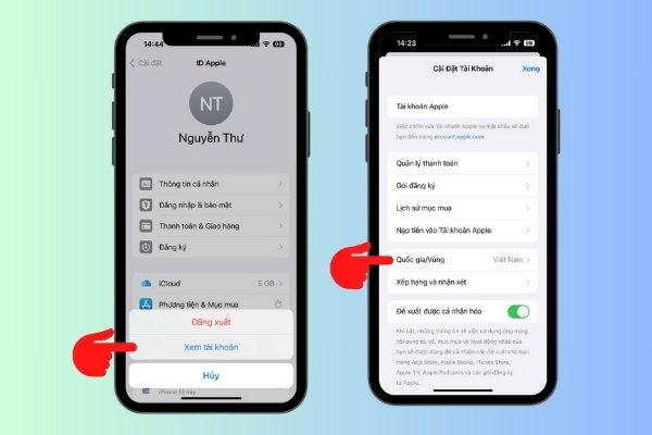 app iphone tải về bị lỗi ngôn ngữ