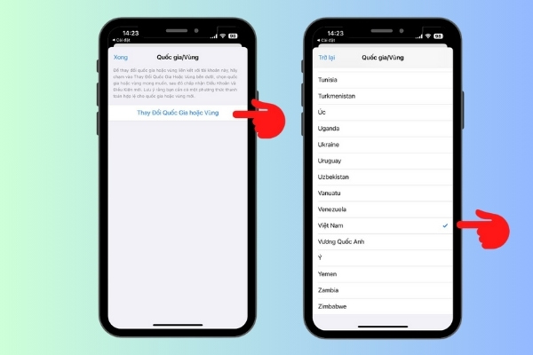 app iphone tải về bị lỗi ngôn ngữ