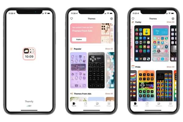 app thay đổi giao diện iphone