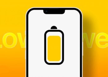 Biểu tượng pin vàng iPhone là gì