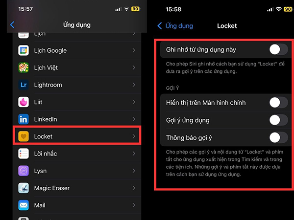 cách ẩn ứng dụng trên iphone