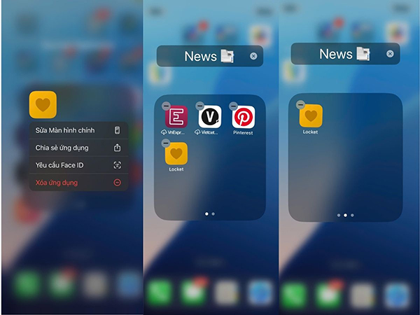 cách ẩn ứng dụng trên iphone