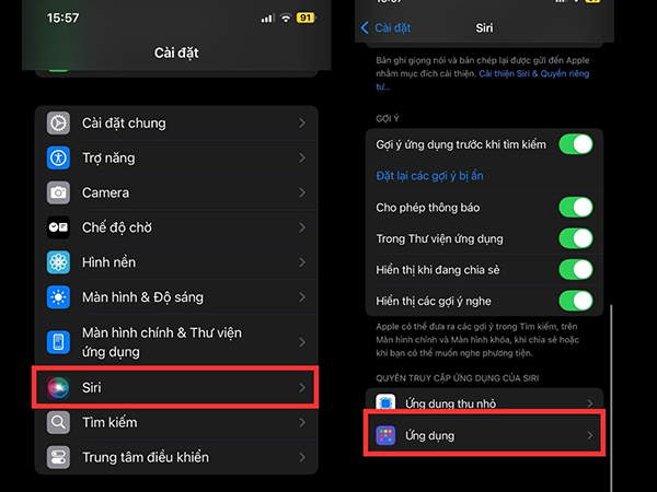 cách ẩn ứng dụng trên iphone