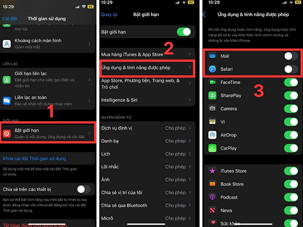 cách ẩn ứng dụng trên iphone