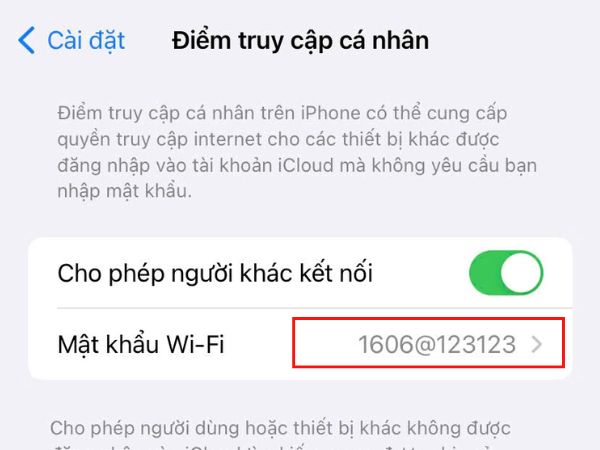 cách chia sẻ mạng 4g trên iphone