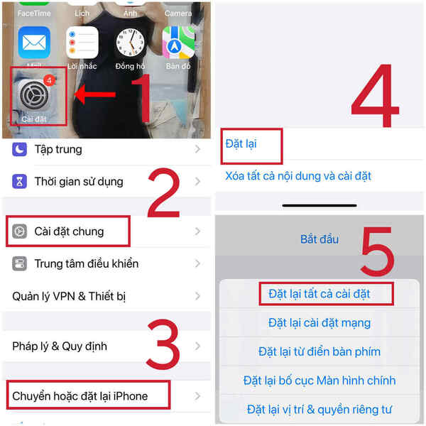 cách chỉnh giờ trên iphone