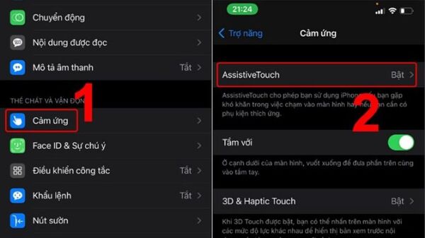 cách chụp màn hình iphone
